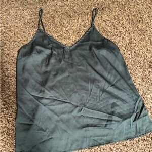 Stars Above Dark Green Camisole Top